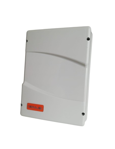 Unité de commande Faac 6100263 Genius Brain 15 pour portails battants 24 V/230 V avec coffret